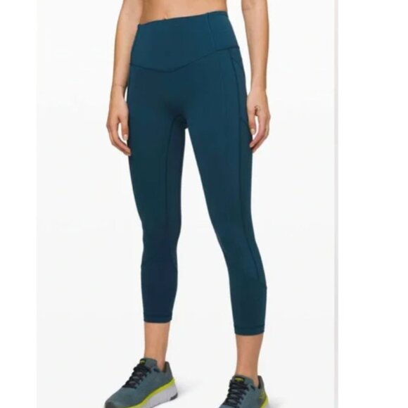 Lululemon All the Right Places Crop 23” - Night Diver - Picture 1 of 8
